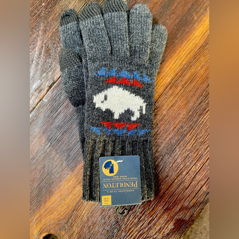Pendleton Bison Texting Gloves L/XL